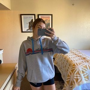 North Face sweatshirt